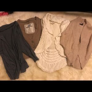 CLOSEOUT 4 cardigans for $10